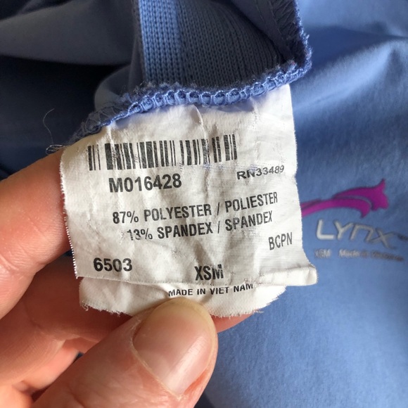 *3/$20* LYNX Trailblazer Scrub Pants XS Blue - Picture 10 of 12